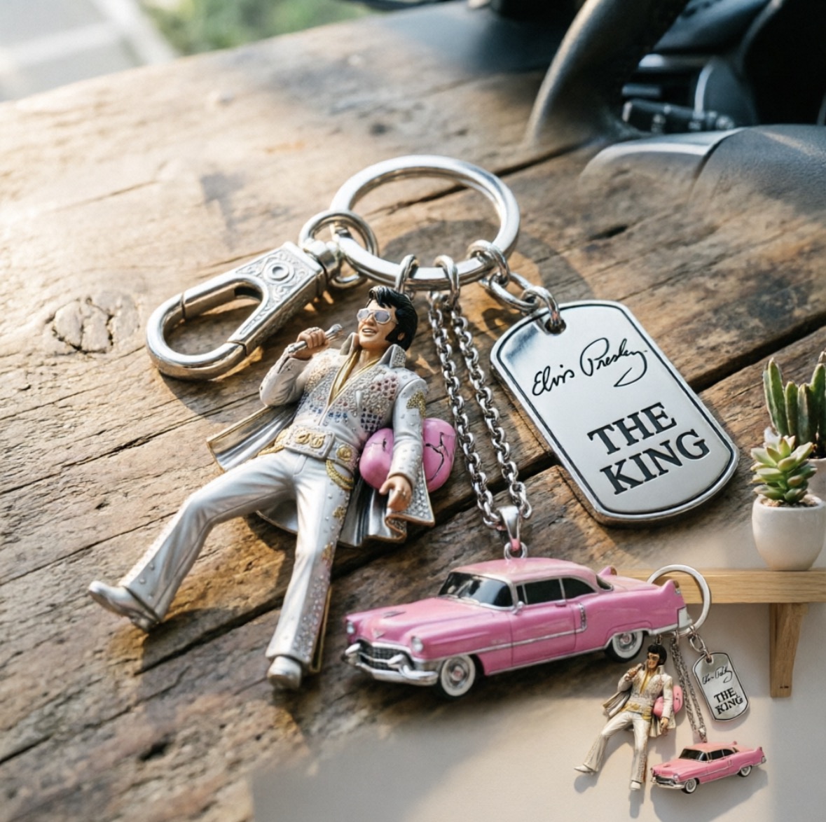 Trend Women Fashion - Michael Jackson Keychain, Classic Dance King