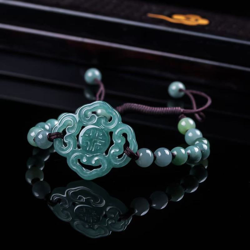 Women Fashion Designer - Natural Jadeite A-grade Bracelet Original Design