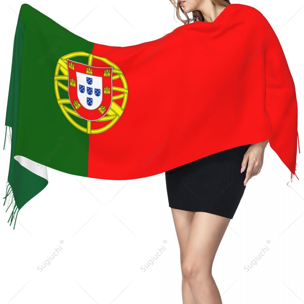 Portugal Flag Scarf Pashmina W - Women'S Fashion Portugal ulasan dan harga