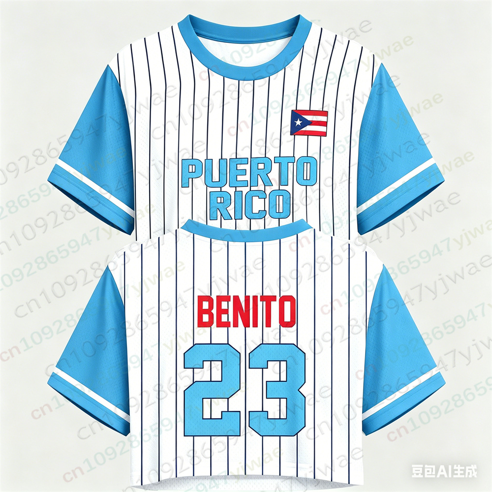 Puerto Rico Crop Top Jersey Pu - Women'S Fashion Rugby Shirt ulasan dan harga