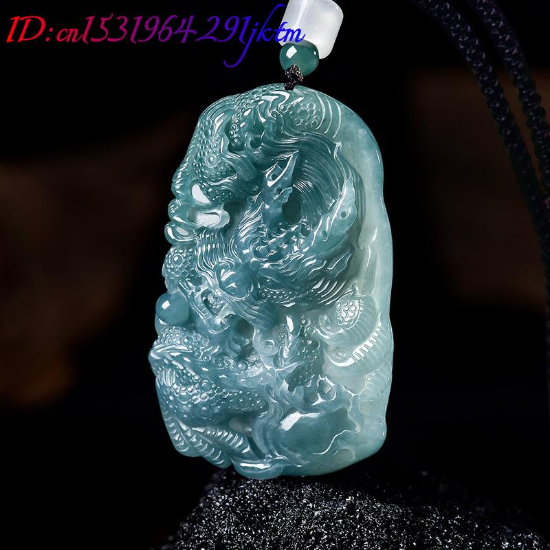 Natural Burmese Jadeite Dragon - Women Fashion Designer ulasan dan harga