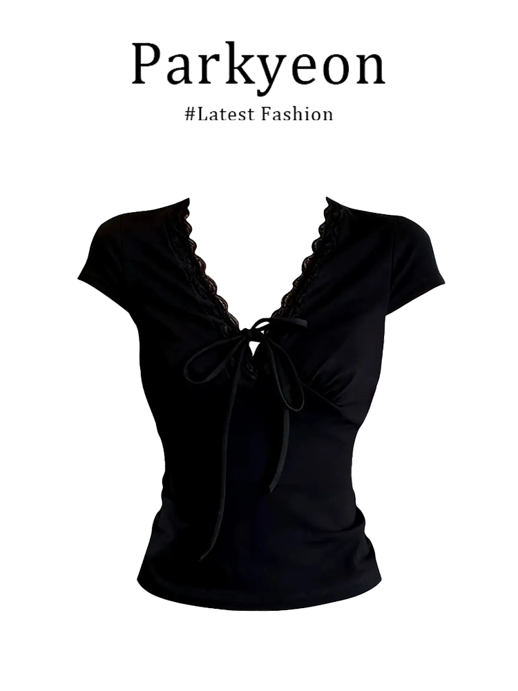 Parkyeon Pure Desire Spliced T - Women'S Young Fashion ulasan dan harga