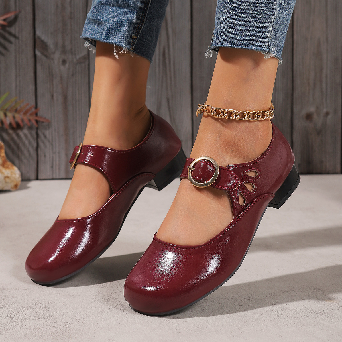 Women's Fashion New Buckle Des - Women Fashion Designer ulasan dan harga