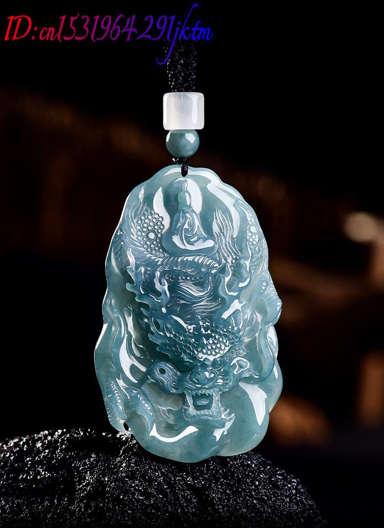 Natural Burmese Jadeite Dragon - Women Fashion Designer ulasan dan harga