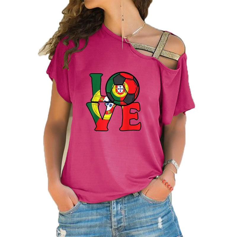 Women Loose Slash Neck T Shirt - Women'S Fashion Portugal ulasan dan harga