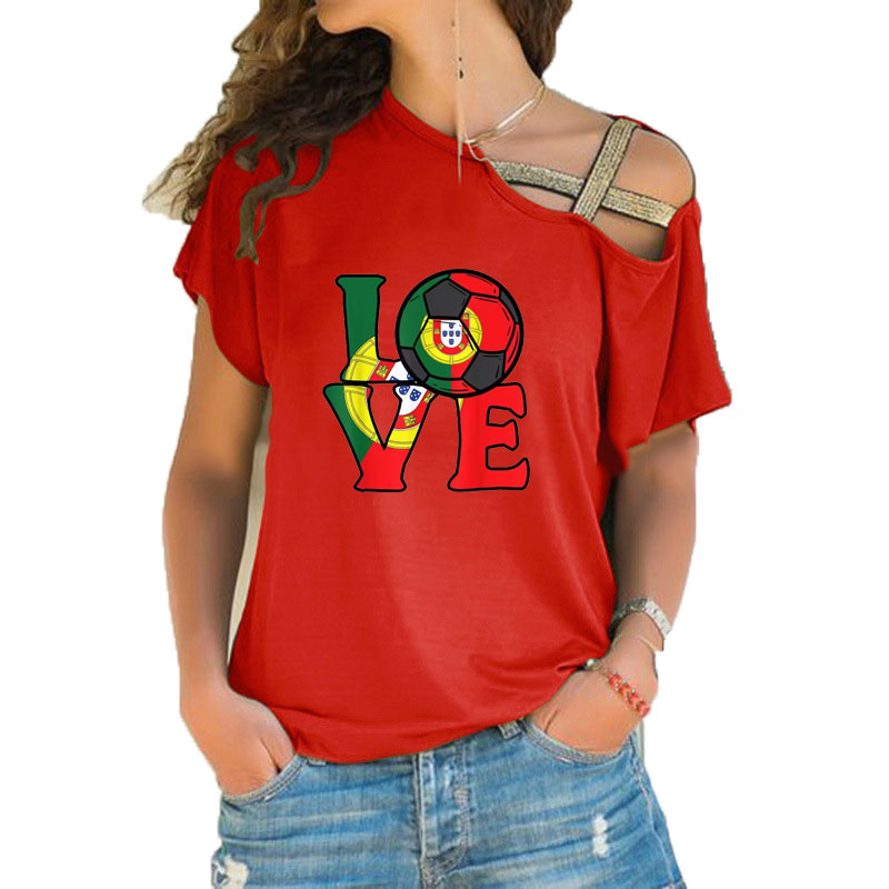 Women Loose Slash Neck T Shirt - Women'S Fashion Portugal ulasan dan harga