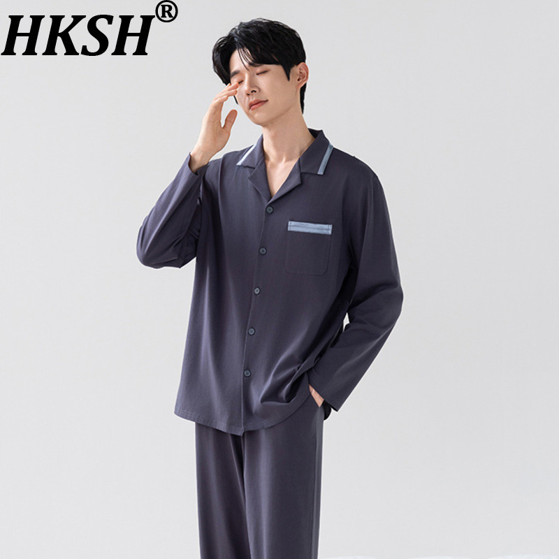 HKSH Autumn Winter Men Tide Lo - Women And Men Fashion ulasan dan harga
