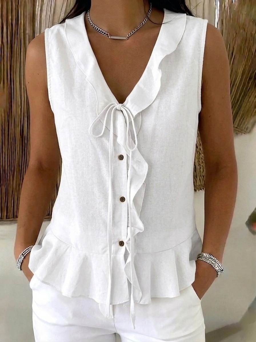 Solid Casual Loose Blouses For - Women'S Fashion Trends Spring 2026 ulasan dan harga