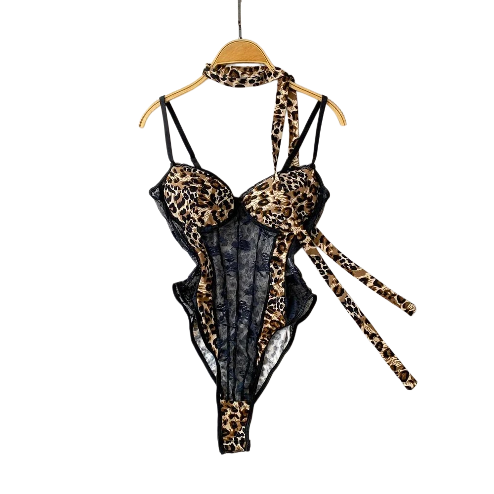 Women Hotsweet V-neck Leopard  - Trend Women Fashion ulasan dan harga