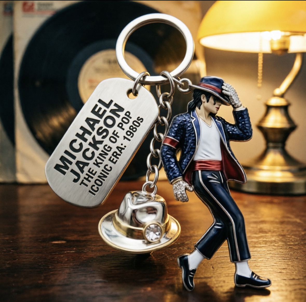 Michael Jackson Keychain, Clas - Trend Women Fashion ulasan dan harga