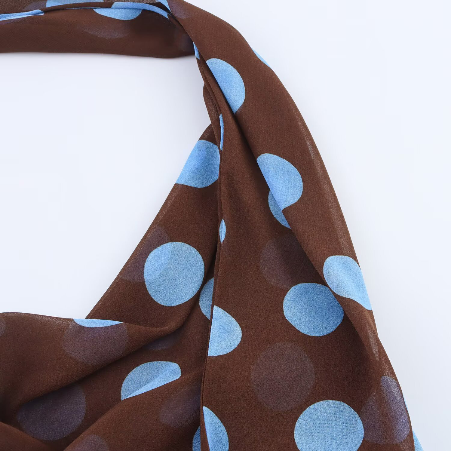 Summer new women's thin scarf  - Asymmetric Top Women ulasan dan harga