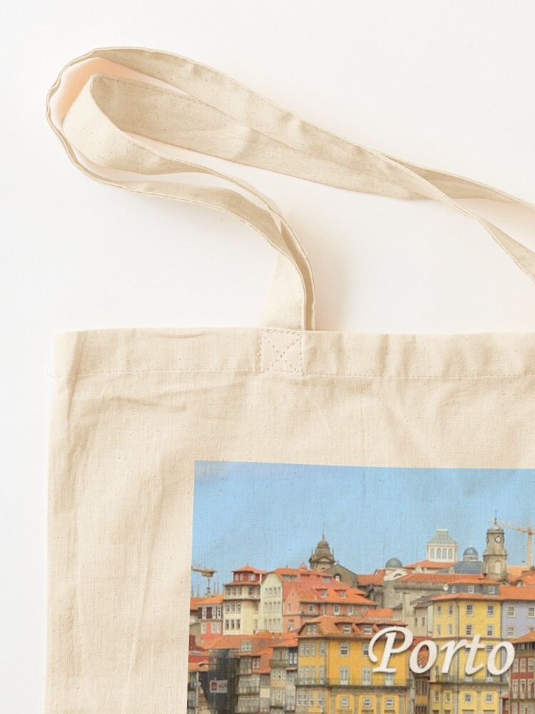 Porto, Portugal (caption) Tote - Women'S Fashion Portugal ulasan dan harga