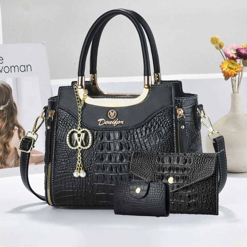 Women's Crocodile Texture Hand - Crossbody Bag Women ulasan dan harga