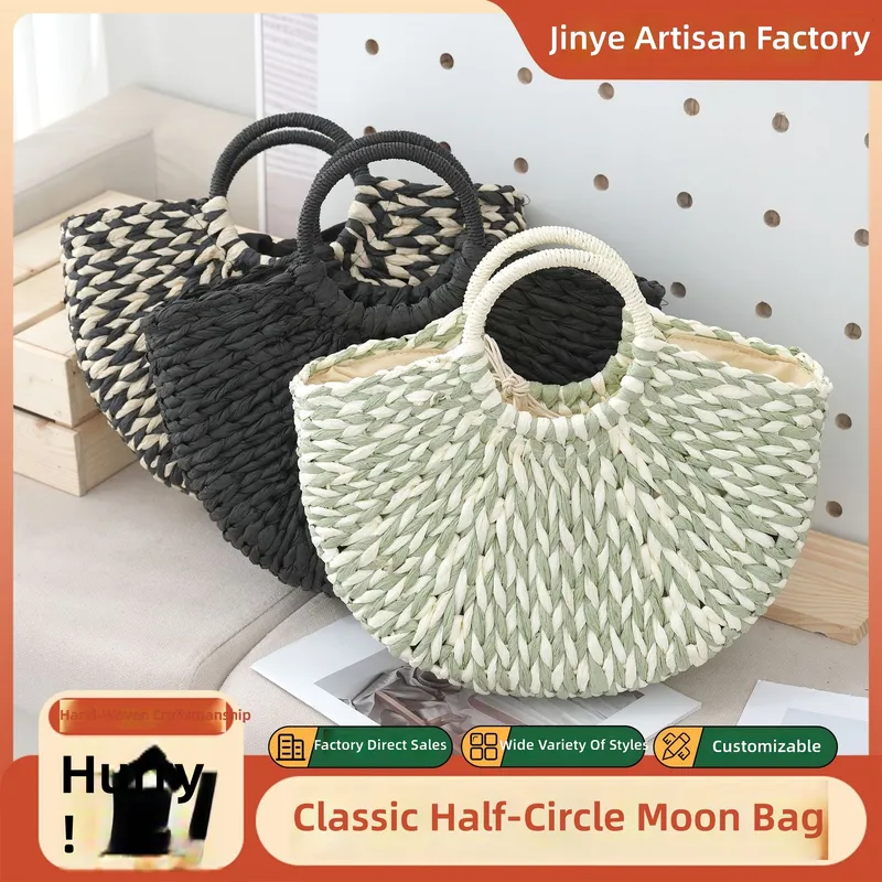 Women Moon Bag Semi Round Hand - Women Fashion Designer ulasan dan harga