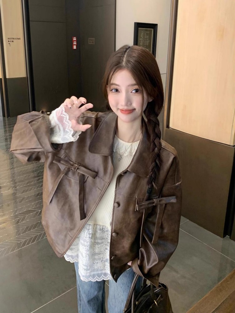 Biker Jackets Womens Jacket Ja - Women'S Fashion Utility Jacket ulasan dan harga