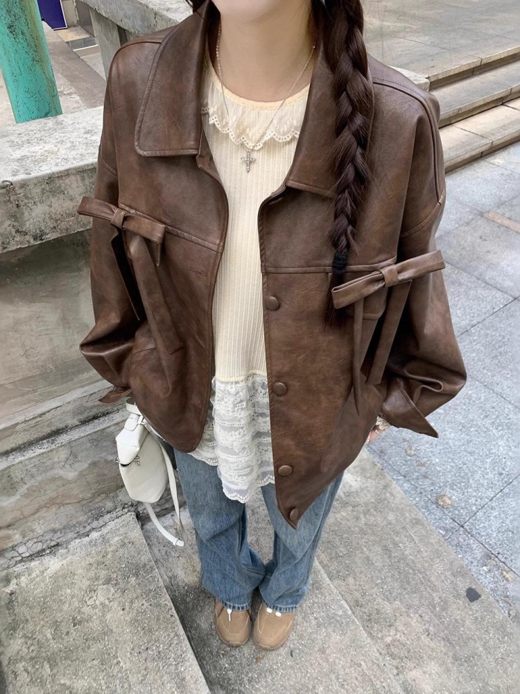 Biker Jackets Womens Jacket Ja - Women'S Fashion Utility Jacket ulasan dan harga