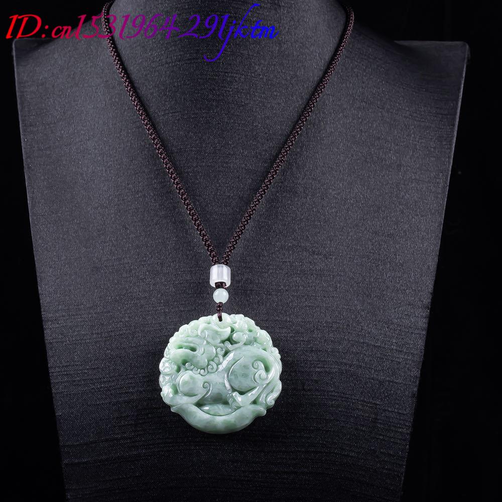 Natural Myanmar Jadeite Pixiu  - Women Fashion Designer ulasan dan harga